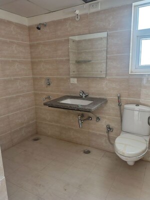 Bathroom in 4 BHK Apartment at Omaxe Heights, Sector 86 – for Rent