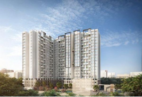 2 BHK + Prayer Room,Servant Room 735 Sq.Ft. Apartment in Gagan Ela