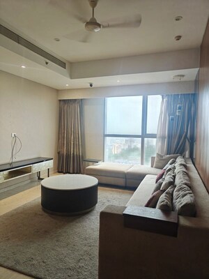 Living Room in 3 BHK Apartment at Bombay Realty Island City Center ICC, Wadala – for Sale