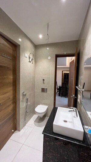 Bathroom in 2 BHK Independent House at Aerocity – for Rent