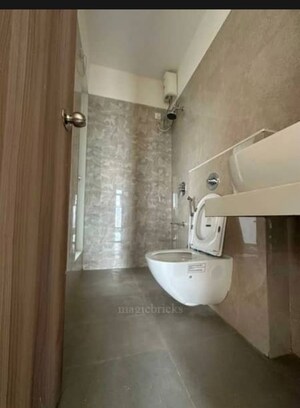 Bathroom in 1 BHK Builder Floor at Ashar Arize, Kalwa – for Rent