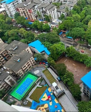 1 BHK Builder Floor – Exterior View View at Ashar Arize, Kalwa - for Rent