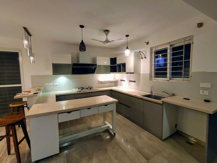Kitchen, rbd-stillwaters 3.5 Bedroom 2450 Sq.Ft. Villa In Harlur Bangalore 10194455