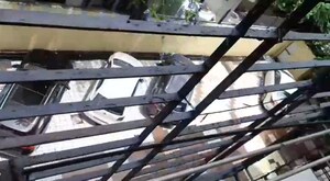 Staircase in 3 BHK Apartment at Om Shanaaz Apartments, Andheri West – for Rent