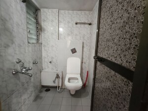 Bathroom in 1 BHK Apartment at Sankalp CHS Malad East, Malad East – for Rent