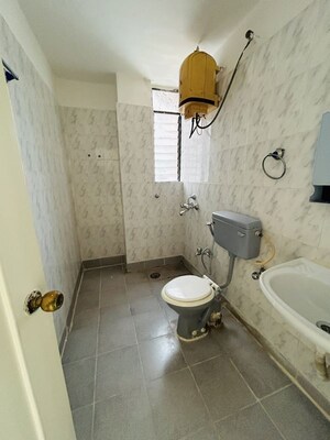 Bathroom in 2 BHK Apartment at Goel Ganga Nebula, Viman Nagar – for Rent