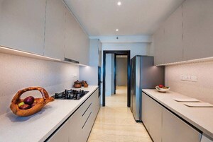 Kitchen in 3 BHK Apartment at Oberoi Sky City, Borivali East – for Rent
