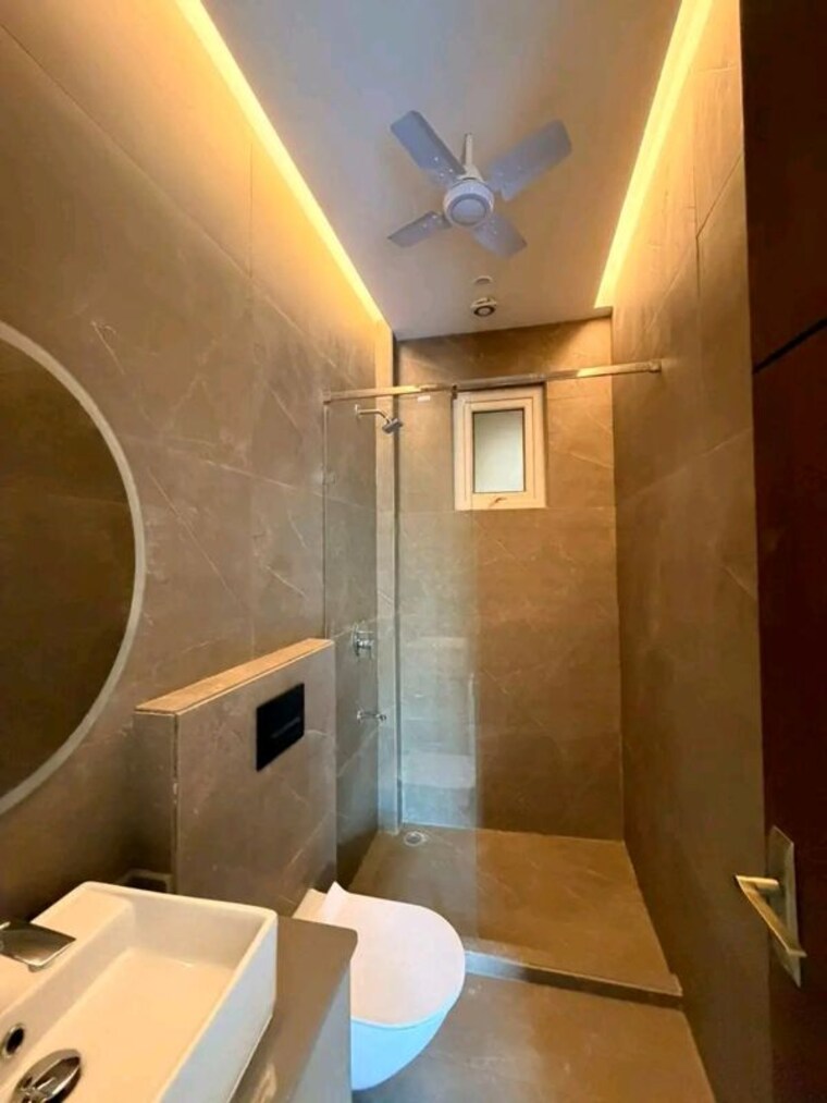 Bathroom, chattarpur 3 Bedroom 1500 Sq.Ft. Apartment In Chattarpur Delhi 10566157