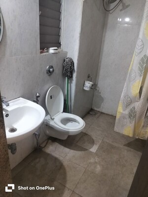 Bathroom in 2 BHK Apartment at Puranik Aldea Anexo, Baner – for Rent