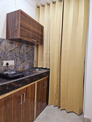 Kitchen in 1 RK Independent House at Sector 21 – for Rent