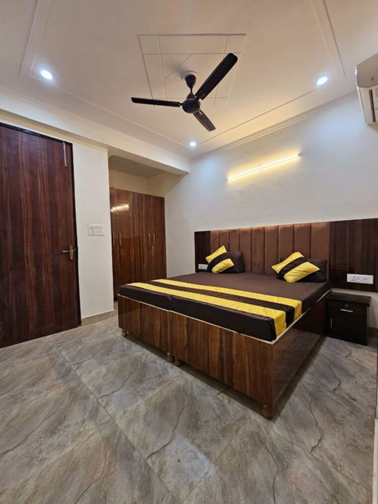 Bedroom, sector 21 1 RK 850 Sq.Ft. Independent House In Sector 21 Gurgaon 10566193
