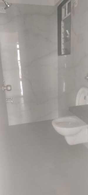 Bathroom in 1 BHK Apartment at Anant Metropolis Insignia Towers, Kasarvadavali – for Rent