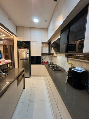 Kitchen in 3 BHK Apartment at Brigade Cornerstone Utopia, Varthur – for Rent