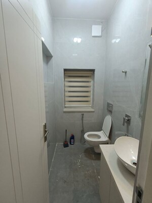 Bathroom in 3 BHK Apartment at Chattarpur – for Rent