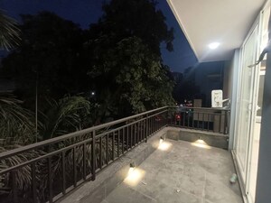 Balcony in 3 BHK Apartment at Chattarpur – for Rent