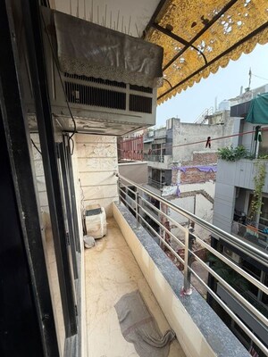 Balcony in 2 BHK Builder Floor at Janakpuri – for Sale