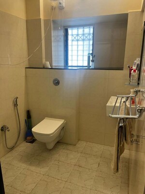 Bathroom in 2 BHK Apartment at Dadar West – for Rent