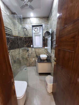 Bathroom in 3 BHK Builder Floor at Sector 15 – for Rent