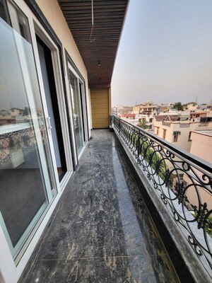Balcony in 3 BHK Builder Floor at Sector 15 – for Rent