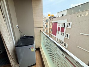 Balcony in 2 BHK Apartment at Krishna Residency Kadubeesanahalli, Kadubeesanahalli – for Rent