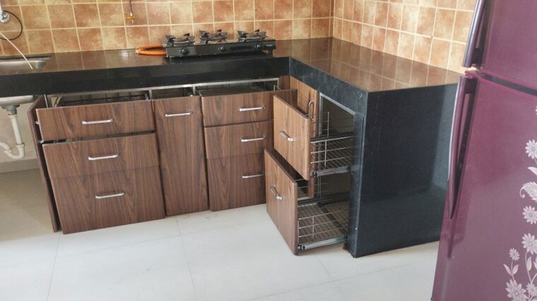 Kitchen, pegasus-megapolis-splendour 2.5 Bedroom 1003 Sq.Ft. Apartment In Hinjewadi Pune 10566252