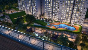 Swimming Pool in 4 BHK Apartment at Mana Dale, Kodathi – for Sale