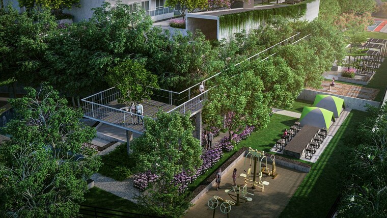 Balcony, mana-dale 4 Bedroom 2145 Sq.Ft. Apartment In Kodathi Bangalore 10562449