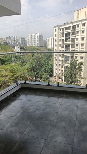 Balcony in 2 BHK Apartment at Siddh Amara, Bavdhan – for Rent