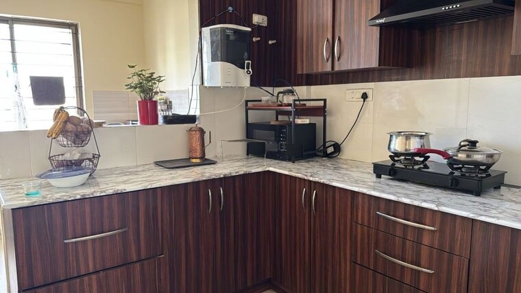 Kitchen, skyline-magnolia 3 Bedroom 1695 Sq.Ft. Apartment In Horamavu Bangalore 10566280