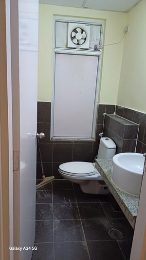 Bathroom in 3 BHK Apartment at Orchid Island, Sector 51 – for Rent