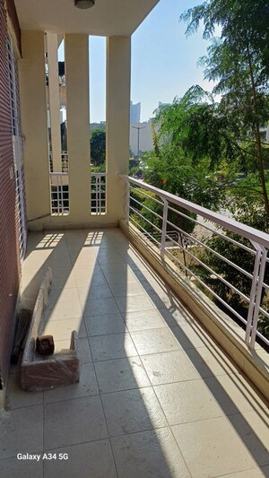 Balcony in 3 BHK Apartment at Orchid Island, Sector 51 – for Rent