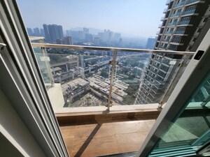 Balcony in 3 BHK Apartment at Raj Tattva, Kapur Bawdi – for Rent