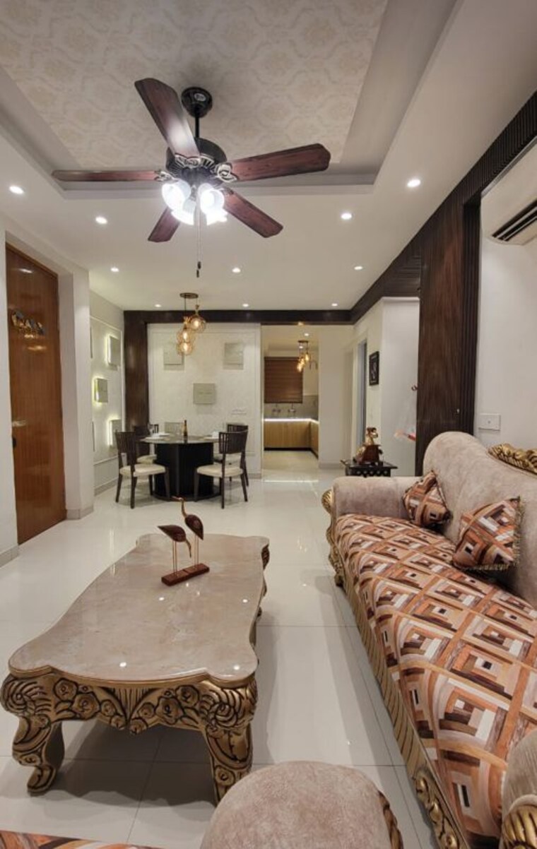 Living Room, kharar road 3 Bedroom 1500 Sq.Ft. Apartment In Kharar Road Mohali 10566289