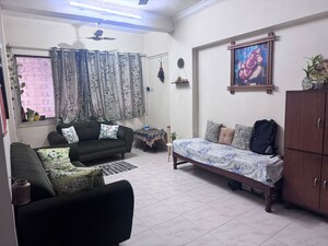 Living Room in 1 BHK Apartment at Sahjivan Apartment, Vikhroli East – for Rent