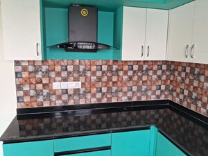 Kitchen in 3 BHK Apartment at Ahad Serenity, Rayasandra – for Rent