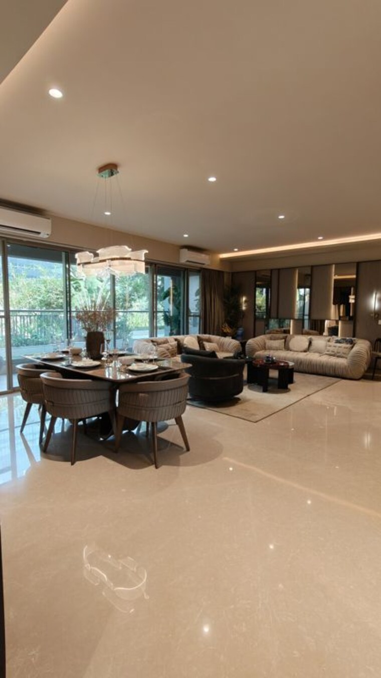 Dining area, koregaon park annexe 3 Bedroom 1427 Sq.Ft. Apartment In Koregaon Park Annexe Pune 10566393