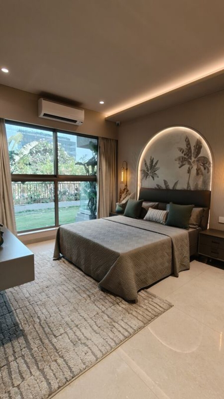 Bedroom, koregaon park annexe 3 Bedroom 1427 Sq.Ft. Apartment In Koregaon Park Annexe Pune 10566393