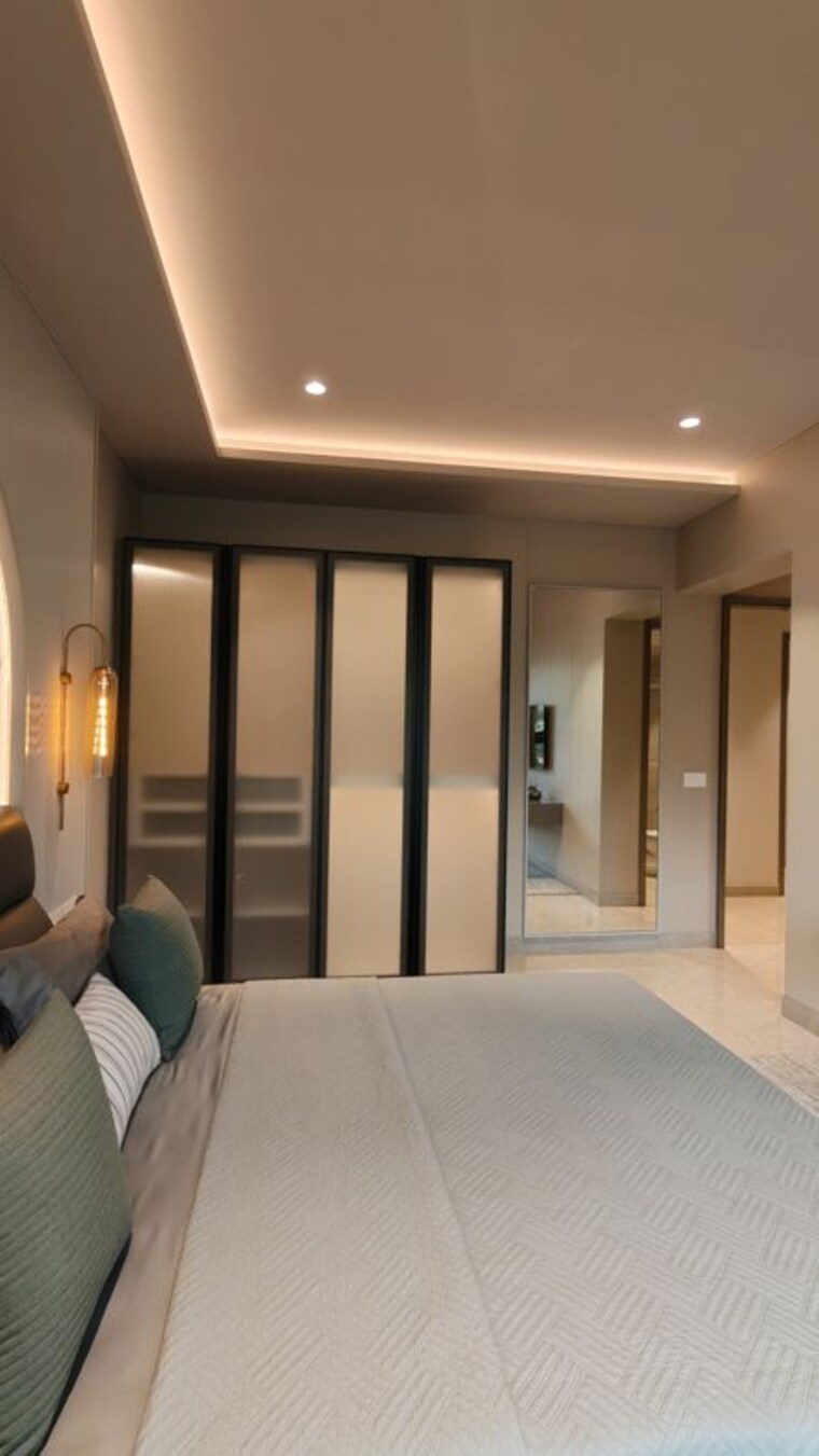 Bedroom, koregaon park annexe 3 Bedroom 1427 Sq.Ft. Apartment In Koregaon Park Annexe Pune 10566393
