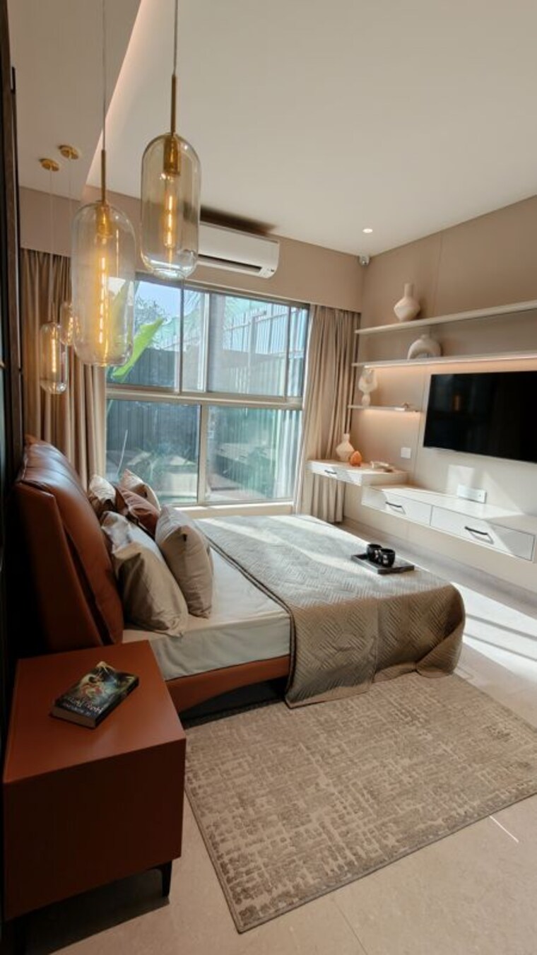 Bedroom, koregaon park annexe 3 Bedroom 1427 Sq.Ft. Apartment In Koregaon Park Annexe Pune 10566393