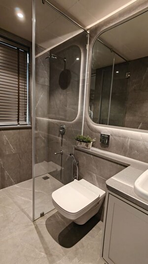Bathroom in 3 BHK Apartment at Koregaon Park Annexe – for Sale