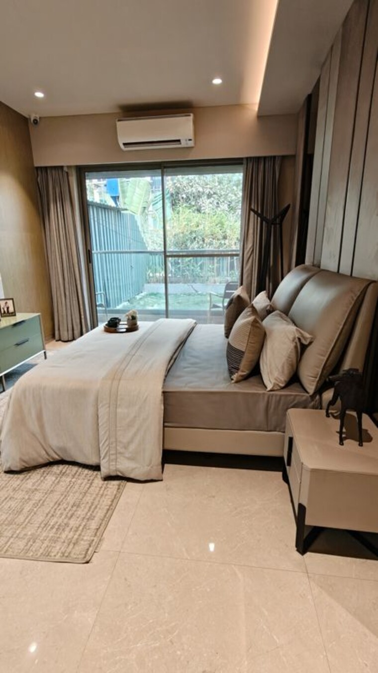 Bedroom, koregaon park annexe 3 Bedroom 1427 Sq.Ft. Apartment In Koregaon Park Annexe Pune 10566393