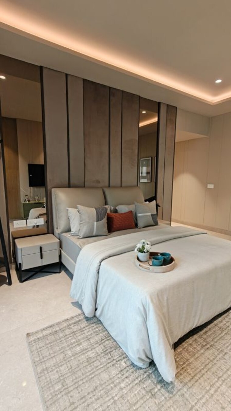 Bedroom, koregaon park annexe 3 Bedroom 1427 Sq.Ft. Apartment In Koregaon Park Annexe Pune 10566393