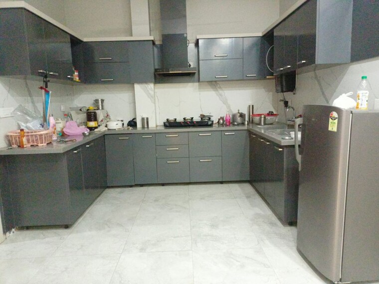 Kitchen, penta-homes 2 Bedroom 1800 Sq.Ft. Builder Floor In Vip Road Zirakpur 10566418