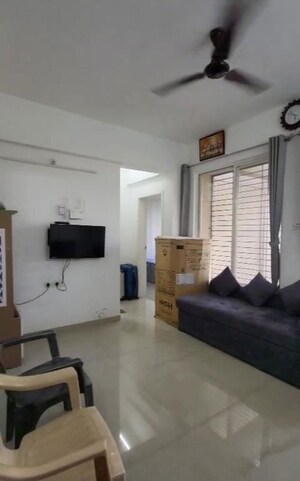 Living Room in 1 BHK Apartment at Gulmohar Primrose, Wagholi – for Sale