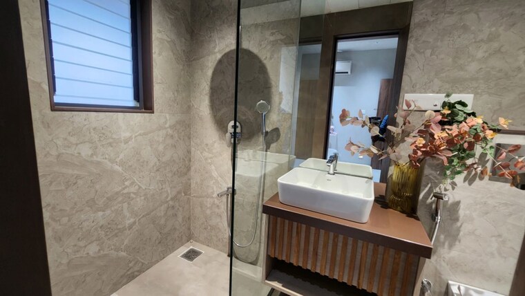 Bathroom, undri 3 Bedroom 1035 Sq.Ft. Apartment In Undri Pune 10563093