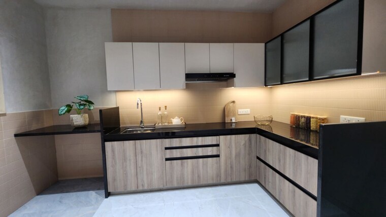Kitchen, undri 3 Bedroom 1035 Sq.Ft. Apartment In Undri Pune 10563093