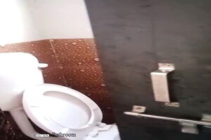 Bathroom in 1 BHK Independent House at Wadgaon Sheri – for Rent