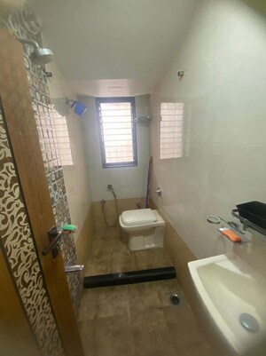 Bathroom in 2 BHK Apartment at Bandra West – for Rent