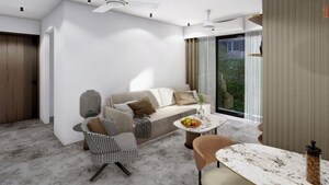 Living Room in 2 BHK Apartment at Khar West – for Sale
