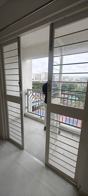 Balcony in 1.5 BHK Apartment at Goel Ganga Millennia, Undri – for Rent